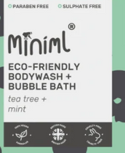 Load image into Gallery viewer, Miniml Bodywash / Bubblebath (Teatree + Mint)
