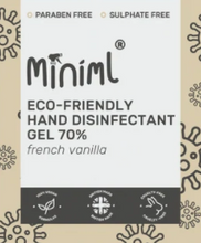 Load image into Gallery viewer, Miniml Hand Disinfectant Gel (French Vanilla) PLU 209

